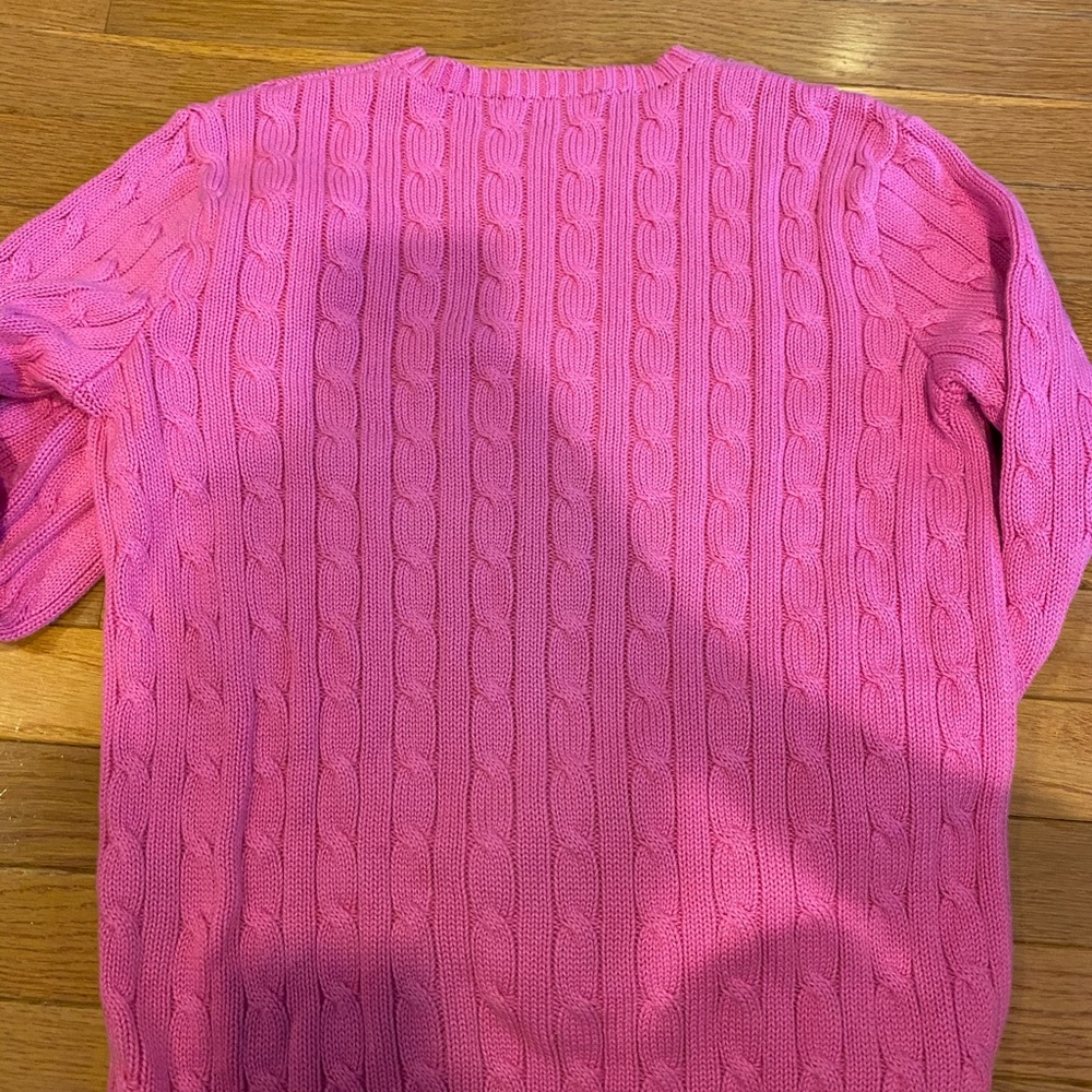 Ralph Lauren Cotton Cable Knit Sweater - Picture 5 of 5
